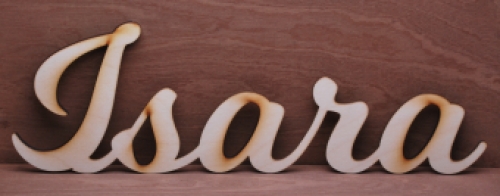 Naam - Lettertype M